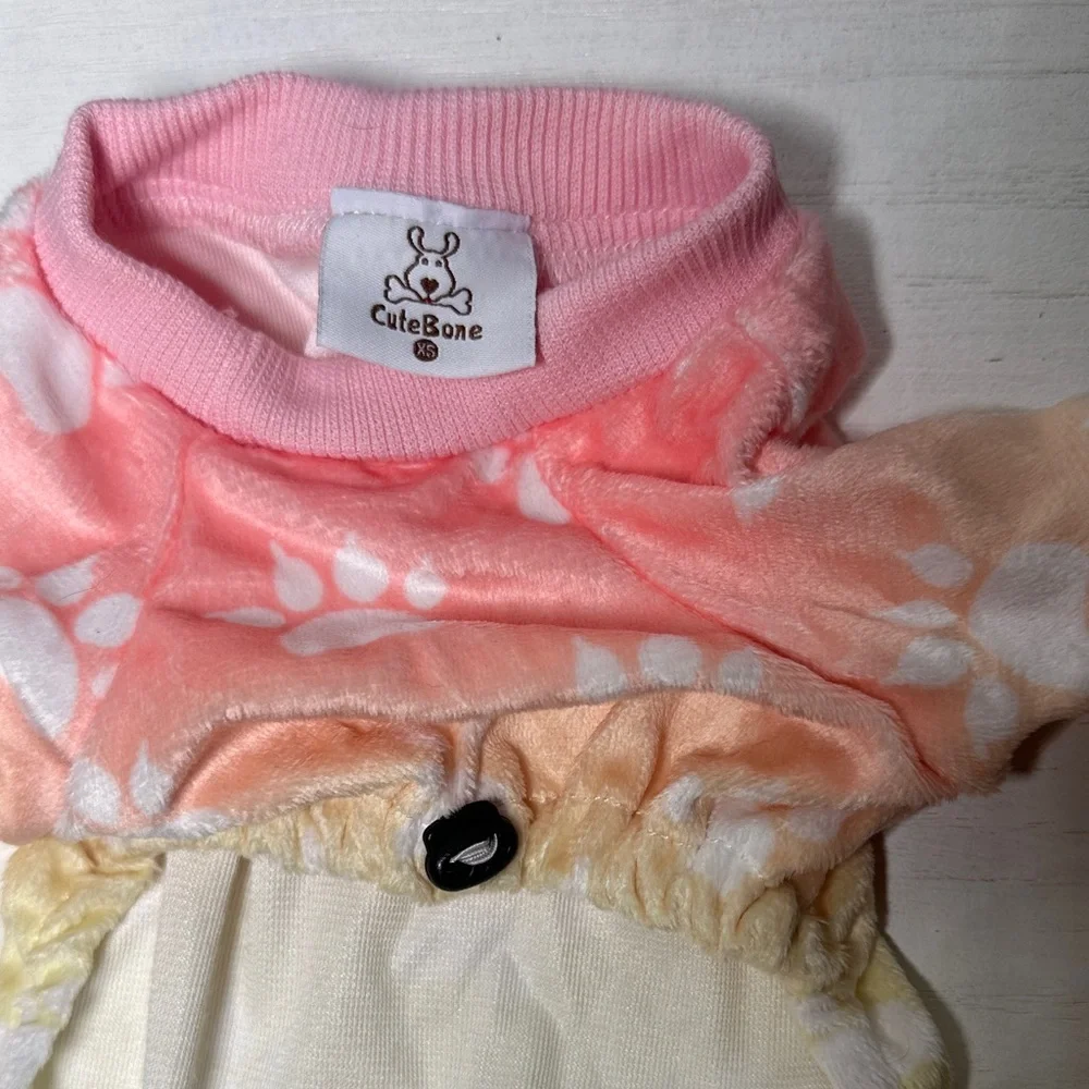Colorful Tie-Dye Dog Pajamas